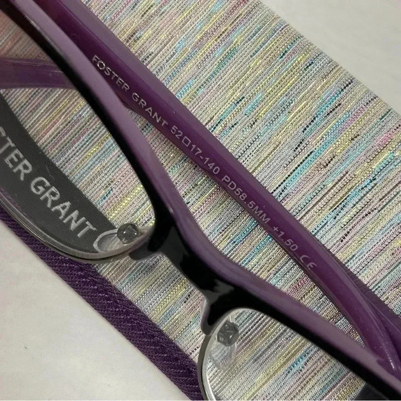 NEW  Foster Grant reading glasses +1.50 - Picture 2 of 5